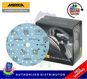 Mirka Galaxy 150mm 6" Grip Multifit 50 Pack 1000, 1200, 1500 or 2000 Fast Cut - Picture 1 of 8