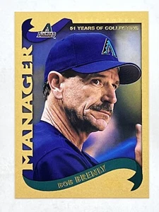 Bob Brenly 2002 Topps Gold /2002 #279 MLB Diamondbacks Manager Trading Card - Picture 1 of 2