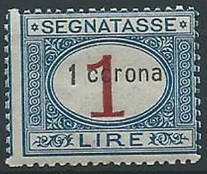 1922 DALMAZIA SEGNATASSE 1 CORONA MNH ** - ED686-2 - Picture 1 of 1