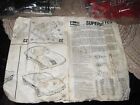 1969, 1965 & 1960 Supervettes kit by Revell -1/25 scale from 1989-no box/decals