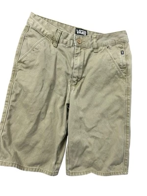 VANS Boys Youth Canvas Chino  Skateboard Casual Shorts Size 12 - Image 1 of 4