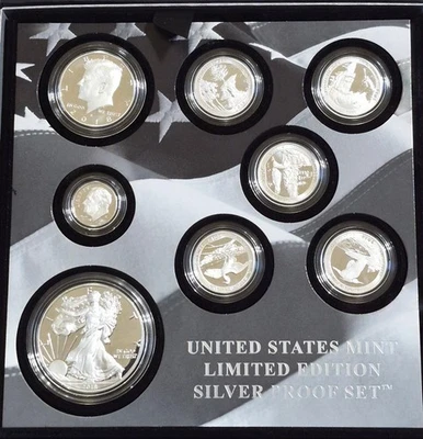 2018 United States Mint Limited Edition Silver Proof Set OGP w/COA - Image 1 of 3