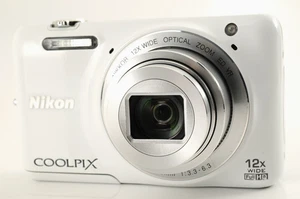 Nikon COOLPIX S6600 16,0 MP weiß 12x Digitalkamera [near mint] aus Japan - Bild 1 von 13