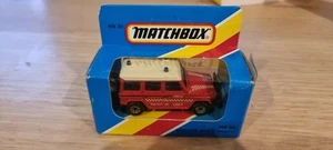 Matchbox 1-75 MB30 Mercedes Benz G Wagon "Rescue Unit" Open Box - Picture 1 of 2