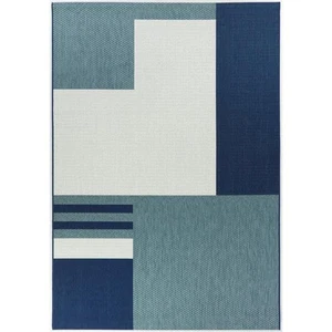 BALTA Read Blue 8 ft. x 10 ft. Modern Indoor/Outdoor Area Rug - Picture 1 of 5