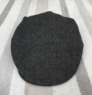 Stetson All American Tweed Newsboy Cabbie Cap L Polyester And Wool Rn: 31905 - Image 1 of 4