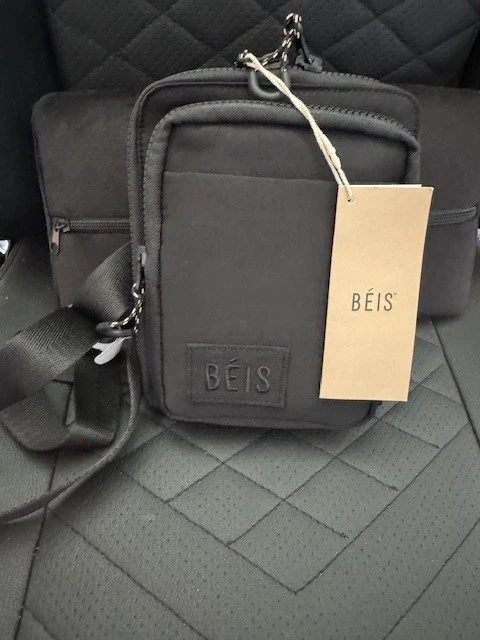 Beis Sport Sling All-In-One preto tiracolo com suporte para garrafa de água novo em folha - Imagem 1 de 4