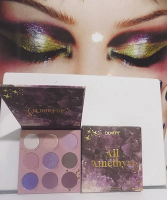 Colourpop ALL AMETHYST Eyeshadow Palette 100% Authentic - Image 1 of 2