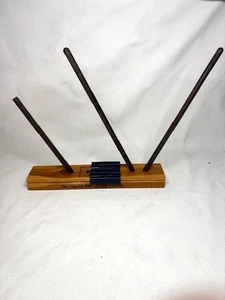 Ceramic Rod Knife Sharpener with Wood Block - Agriculture Advertising - Picture 1 of 6