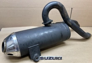 06-09 Suzuki LTR 450 LTR450 STOCK MUFFLER EXHAUST HEADER PIPE - Picture 1 of 7