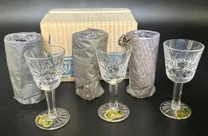 WATERFORD Lismore Crystal Cordials Liqueur Glasses, SET of 6 - Picture 1 of 5