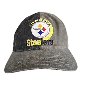 Eastport Pittsburgh Steelers Cap Mütze Riemen hinten Vintage One Size - Bild 1 von 9