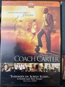 Coach Carter (Full Screen Edition) DVD, Samuel L. Jackson, Rick Gonzalez - Picture 1 of 3