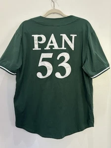 Disney Shirt Lost Boys Green Peter Pan 53 Baseball Jersey Shirt Adult Size Large - Picture 1 of 9