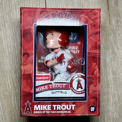 MLB Los Angeles Angels SGA Mike Trout Novato Bobblehead 9/8/25 Foto 1 de 4