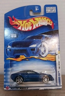 2002 HOT WHEELS First Editions OVERBORED 454 1:64 Scale #16 4 of 42 BLUE - Image 1 of 4