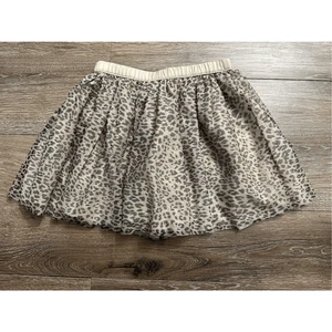 Gymboree Girls Size 12 Leopard Print Tulle Skirt - Picture 1 of 3