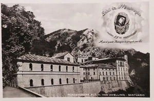 Postkarte - Montevergine - ( Avellino ) - Heiligtum - 1961 - Bild 1 von 2