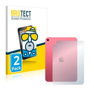 2x Schutzfolie Entspiegelt für Apple iPad 10.9" WiFi 2022 (Rückseite, 10. G - Bild 1 von 6