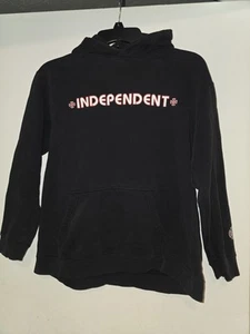 Independent Y2K Hoodie, Black & Red - Picture 1 of 14