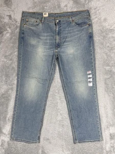 Levis 541 Jeans Mens 42x30 Blue Athletic Taper Stretch Denim Pants Medium Wash - Picture 1 of 12