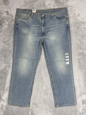 Levis 541 Jeans Mens 42x30 Blue Athletic Taper Stretch Denim Pants Medium Wash - Image 1 of 4