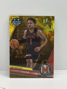 2023-24 Bowman U Chrome Gold Ice Refractor /50 Jahmir Young #51 - Bild 1 von 2