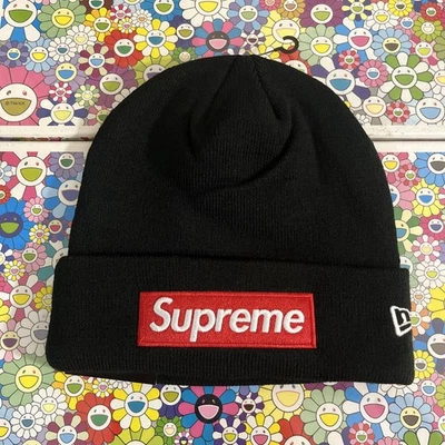 GORRO SUPREME/ NEW ERA BOX LOGO/OS/ FW22 SEMANA 15 (100% AUTÉNTICO) NEGRO Foto 1 de 4