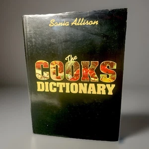 SIGNED!! The Cooks Dictionary Sonia Allison's 1976 A-Z Food & Cooking - Imagen 1 de 10