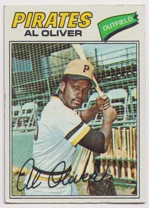 1977 Topps #130 Al Oliver Pittsburgh Pirates (Beschreibung lesen) - Bild 1 von 2