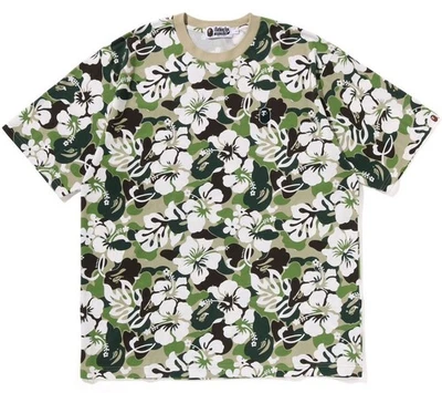 A BATHNIG APE Men's ABC RESORT CAMO RELAXED FIT TEE 1L70109004 b - Image 1 of 4