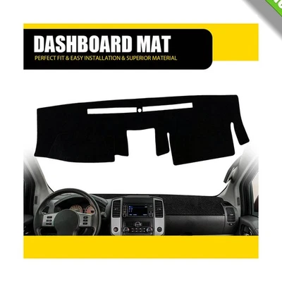 Alfombrilla de tablero para Nissan Frontier 2005-2020 cubierta de tablero alfombrilla de tablero alfombrilla de parasol para automóvil Foto 1 de 4