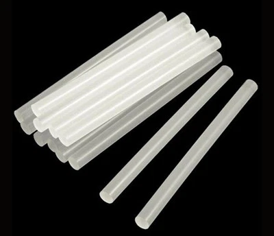 10pcs Hot melt glue stick 27cm long 7mm diameter aeromodelling packing DIY NEW - Image 1 of 3