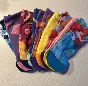 Princess low cut socks mix 9 pairs size L 13-4 88% polyester 10%cotton 2%spandex - Picture 1 of 7