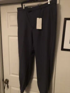 Gucci Men’s Pants Military Drill Blue Midnight Blue 593539 Z408M 4050 Sz 42/43 - Picture 1 of 12