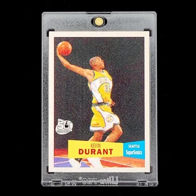 Kevin Durant RC 💎- 2007 Topps 1957-58 Variation Rookie 50th Anniversary - #112 - image 1 of 2