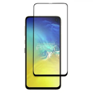 Cristal Templado Completo 3D 5D para SAMSUNG GALAXY S10e NEGRO Protector p1095 - Imagen 1 de 4