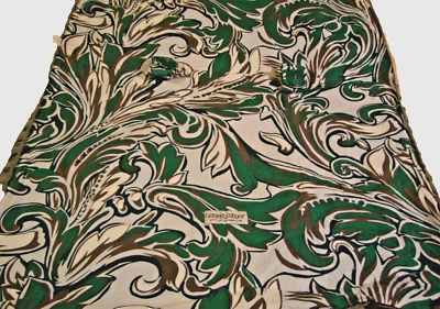 Carseat Canopy Baby Blanket Cover w/Attached Straps Green White Gray Plush   263 - Image 1 of 4