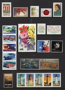US 2013 COMPLETE NH COMMEMORATIVE YEAR SET 93 Stamps Potter Jenny MS-FreShip USA - Picture 1 of 5