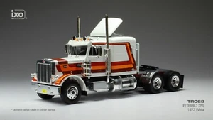 IXO 1/43 TR069 PETERBILT 359 1973 Bianco White decor USA Tractor Cab raro! - Foto 1 di 18