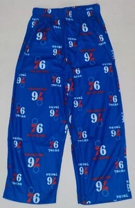 PHILADELPHIA 76ers  YOUTH PAJAMAS LOUNGE PANTS XXS (4-5) NBA TEAM APPAREL NWT - Picture 1 of 1