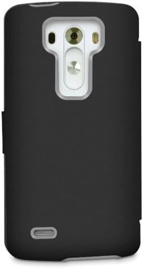 Funda tipo billetera tipo folio PureGear para LG G3, negra Foto 1 de 4