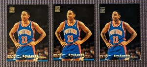 1993-94 Topps Stadium Club Isiah Thomas #149 Pistons Lot of 3 NM  - Picture 1 of 2