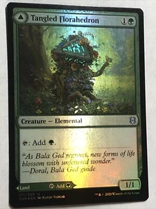 Lámina de floraedro enredada ZNR Magic The Gathering Casi Nuevo ¡Envío Gratis!¡! - Imagen 1 de 4
