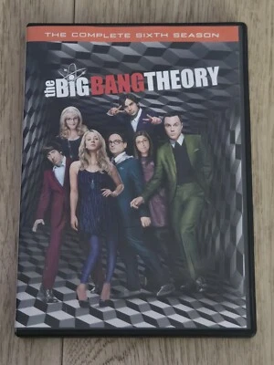 The Big Bang Theory: the Complete Sixth Season 6 Six (DVD Set, 2013) Galecki - Image 1 of 2