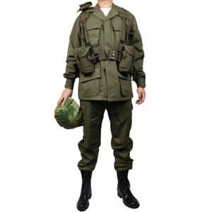 Vietnam war U.S. TCU jacket and pants paratrooper uniform three generations - Picture 1 of 24