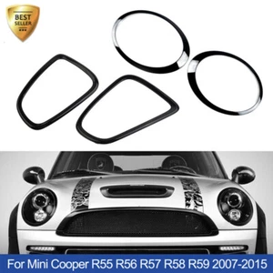 4pcs Headlight Tail Light Cover Trims for MINI Cooper R56 R57 R58 R59 2007-2013 - Bild 1 von 8