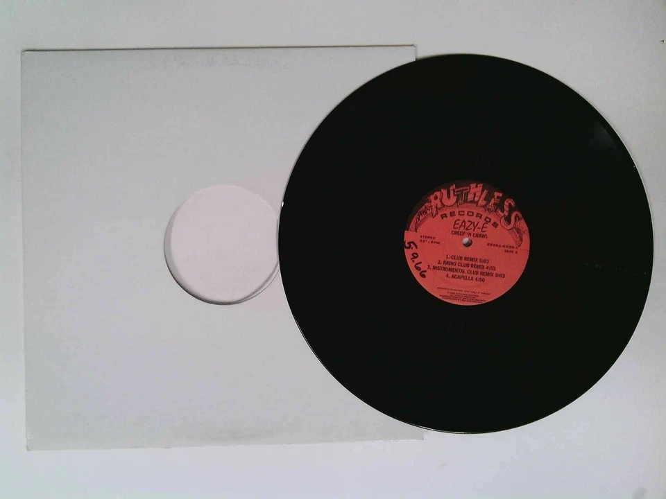 Eazy-E 12" Single CREEP N CRAWL / SIPPIN ON A 40 Hip-Hop 88561-3663-1 1996 nwa - Image 1 of 1