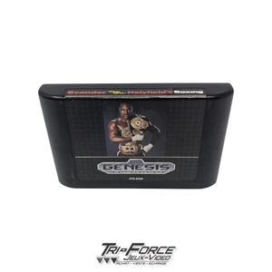 Evander Holyfield's Real Deal Boxing Sega Genesis SG Authentic Cart ONLY, Tested - Bild 1 von 1