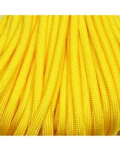 550 Paracord Canary Yellow 10 ft US made (USA SELLER same day shipping) - Picture 1 of 1
